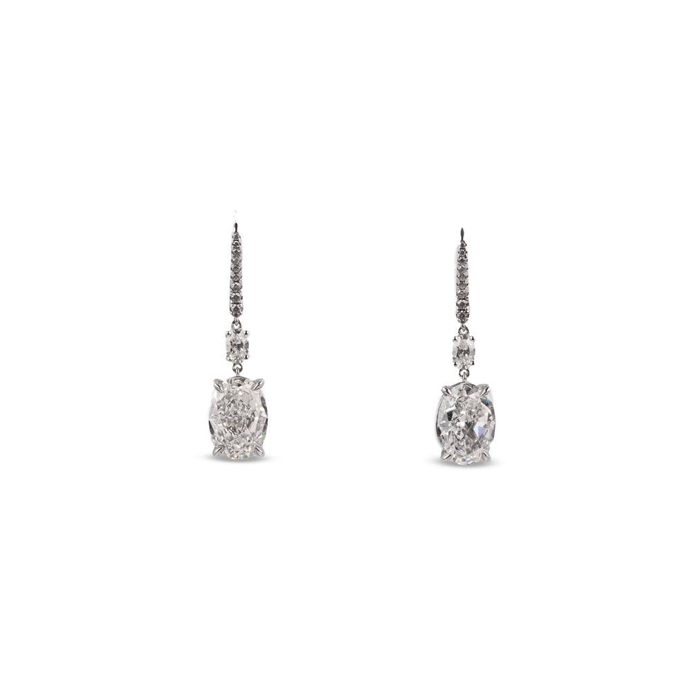 Odette Diamond Drop Earrings