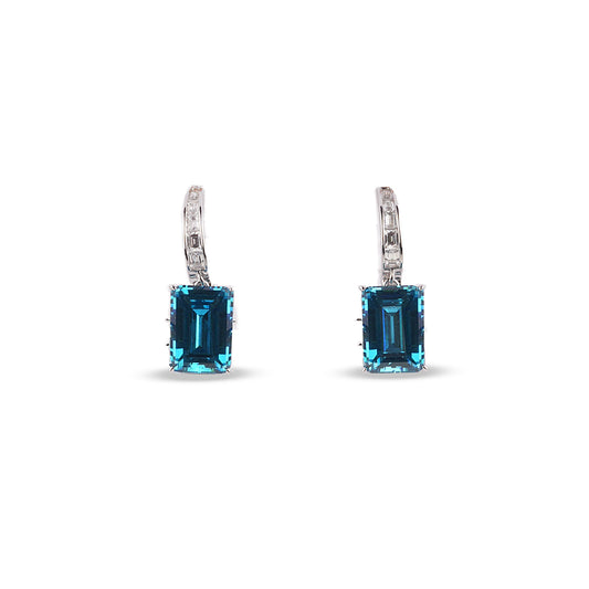Avaline Blue Earrings
