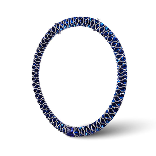 Azul Sapphire Necklace (Sold as a set)