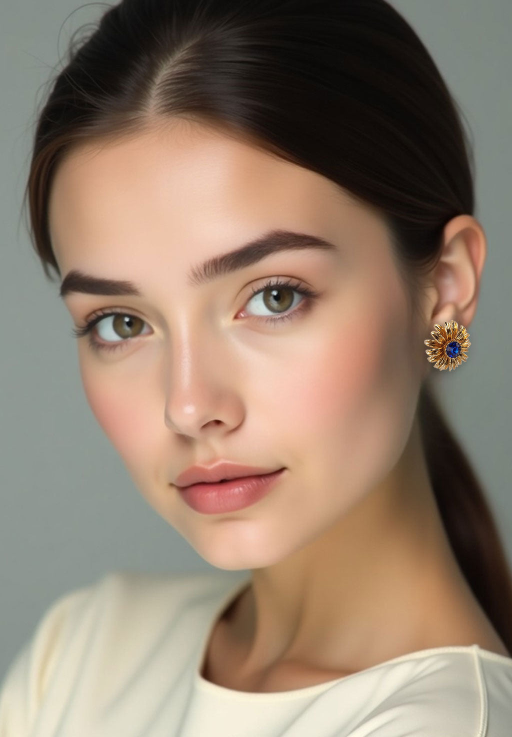 Florien Earrings - Clip ons