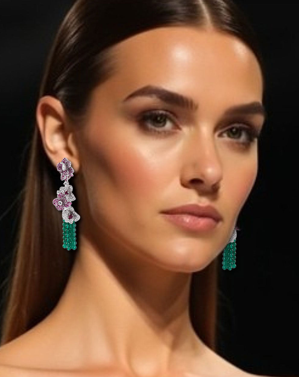 Eden Flower Earrings -925 Silver