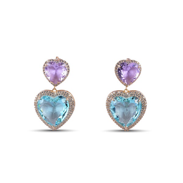 Caelia Heart Earrings