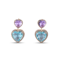 Caelia Heart Earrings