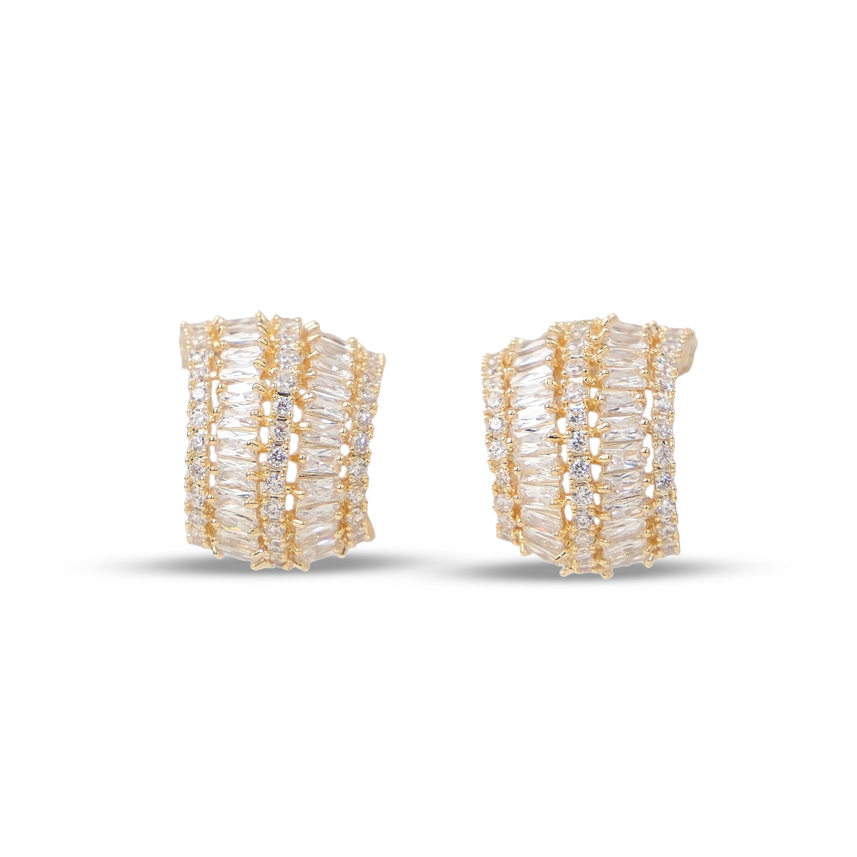 Niva Earrings in Gold