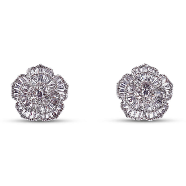 Majesty Earrings in Silver