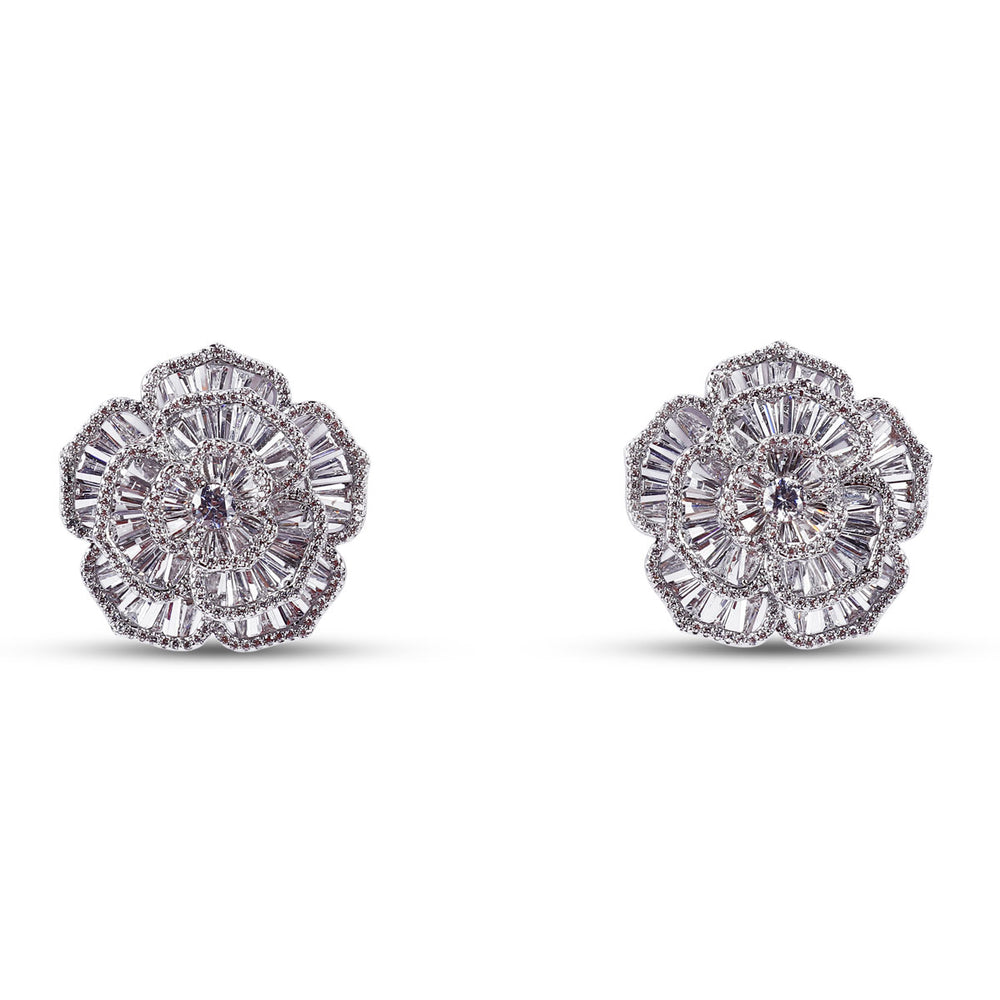 Majesty Earrings in Silver