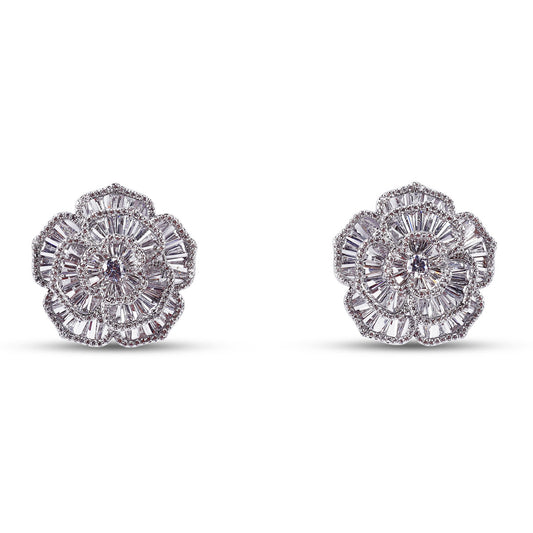 Majesty Earrings in Silver
