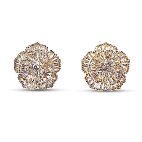 Majesty Earrings in Gold