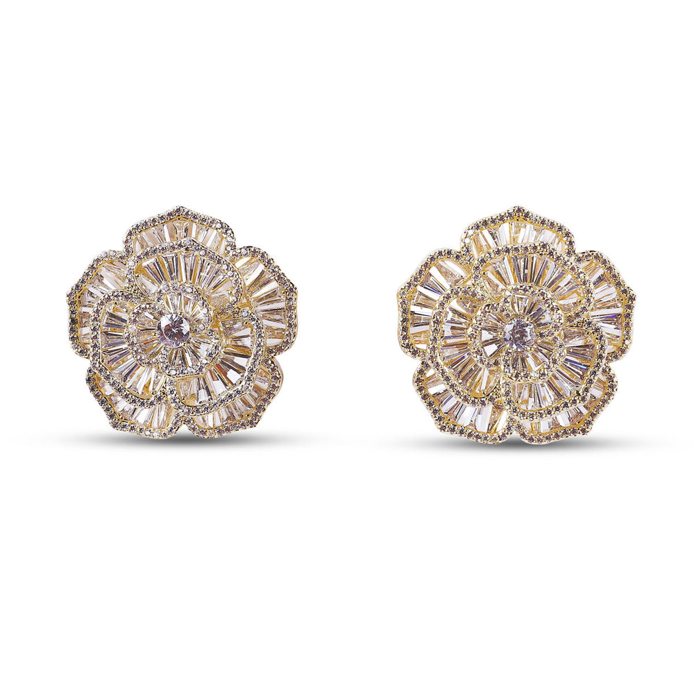 Majesty Earrings in Gold