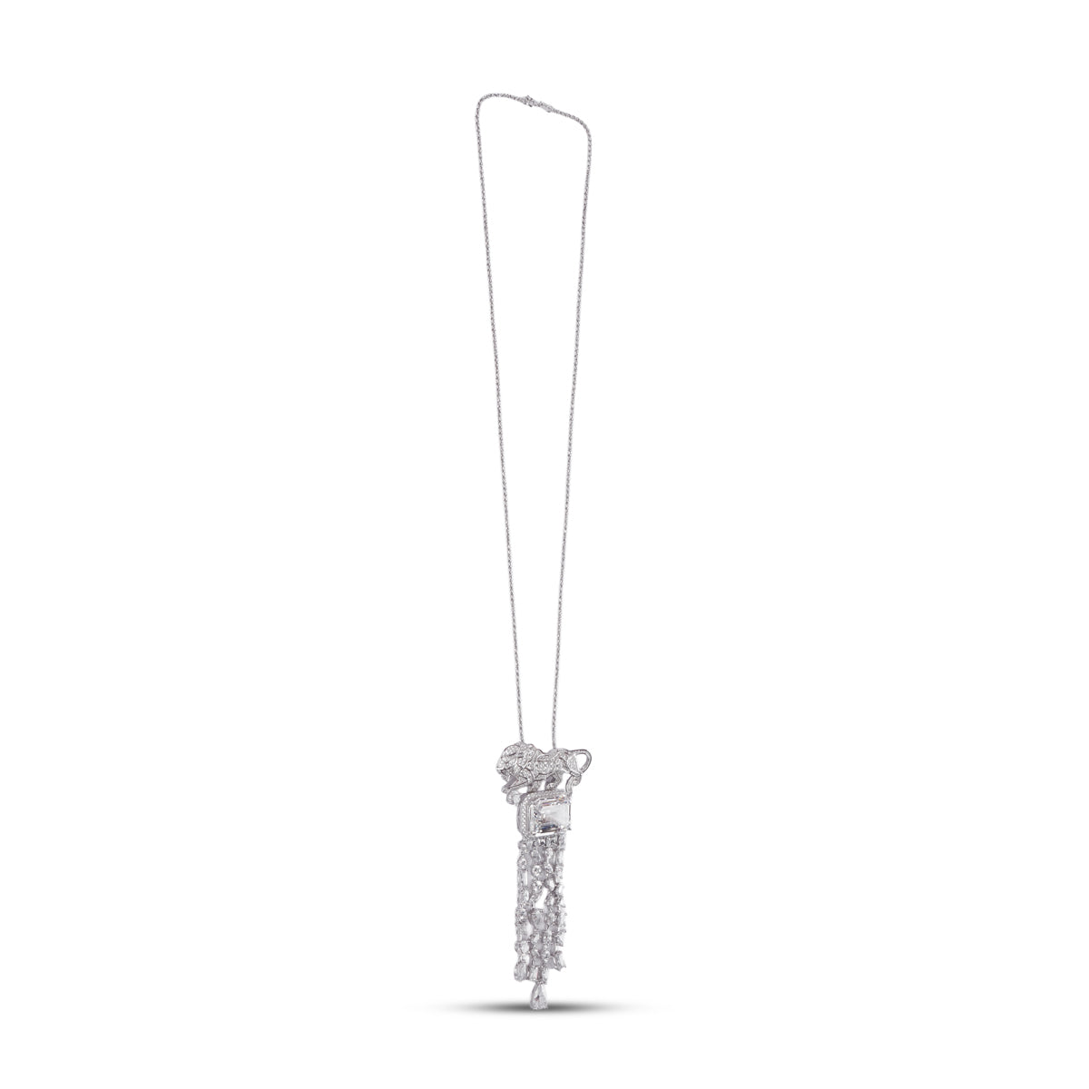 Sher Pendant in Eco Diamond