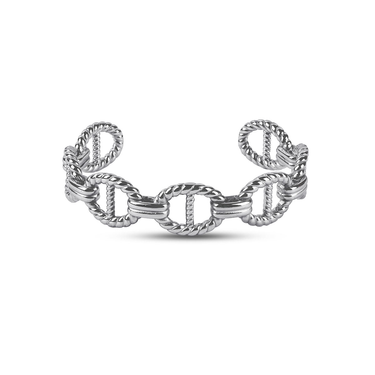 Marcia Link Cuff - Silver
