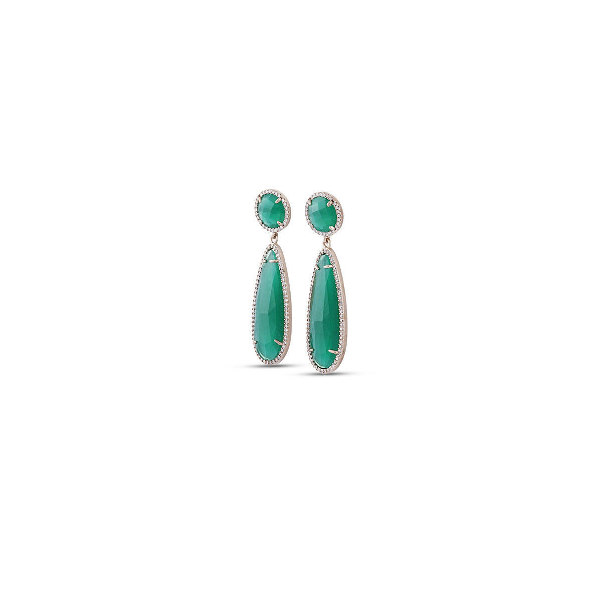 Émeraude Cascade Earrings