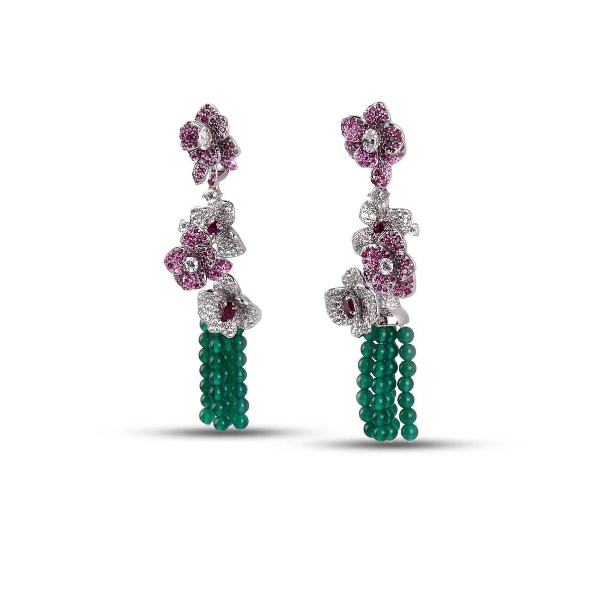 Eden Flower Earrings -925 Silver