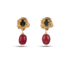 Isabella Flower Drop Earrings