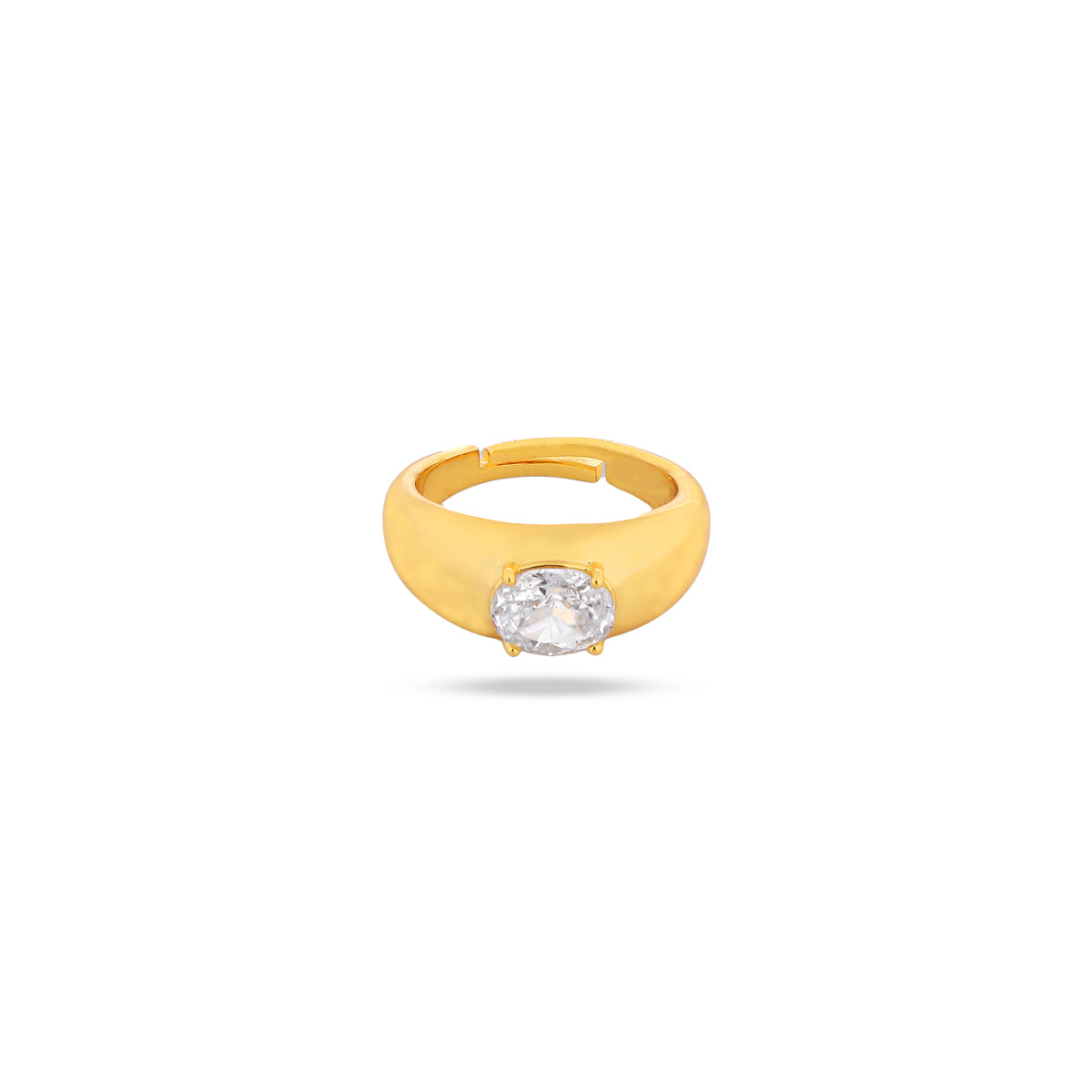 Coeur Ring in 18K Gold Plating