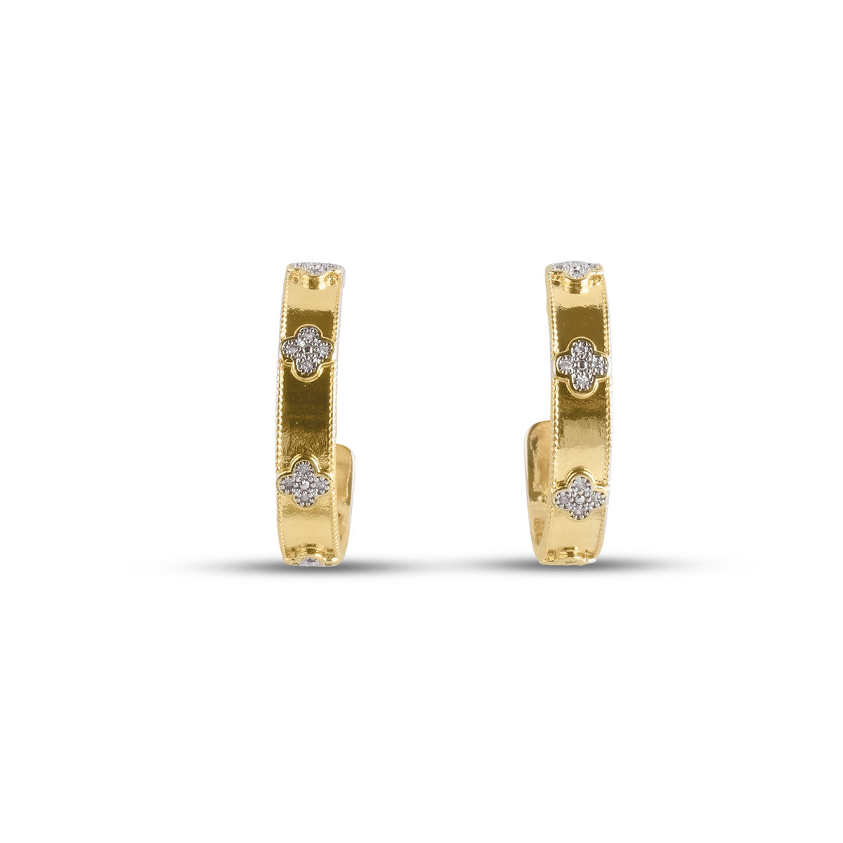 Lovegirl Hoop Earrings - Gold