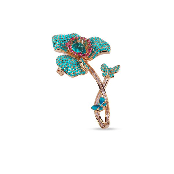 Azurée Brooch