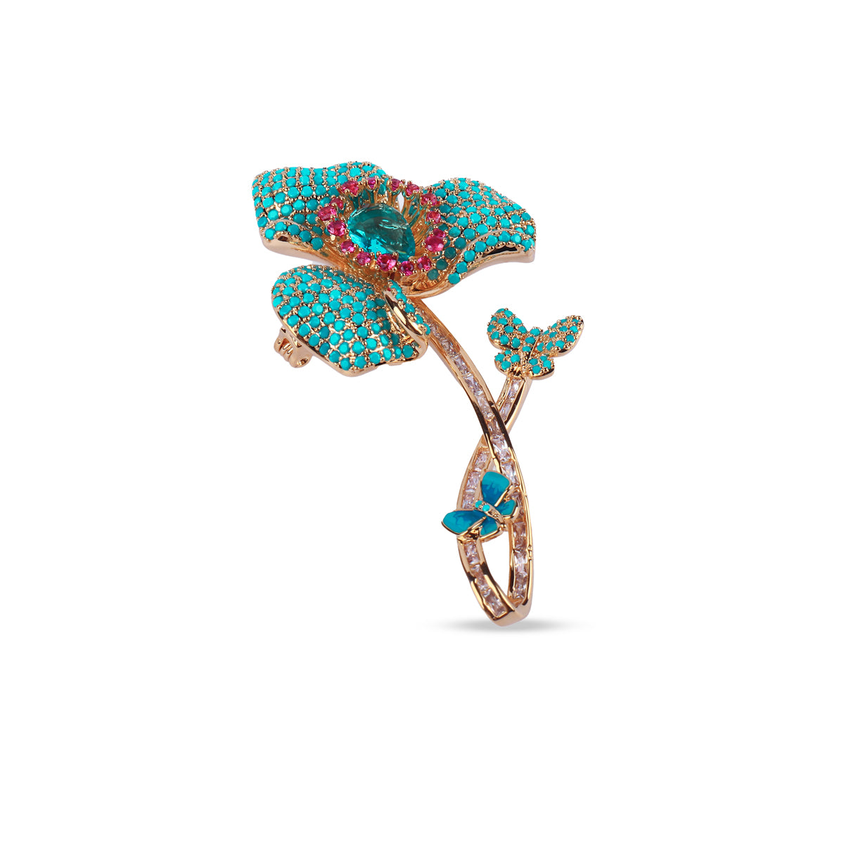 Azurée Brooch