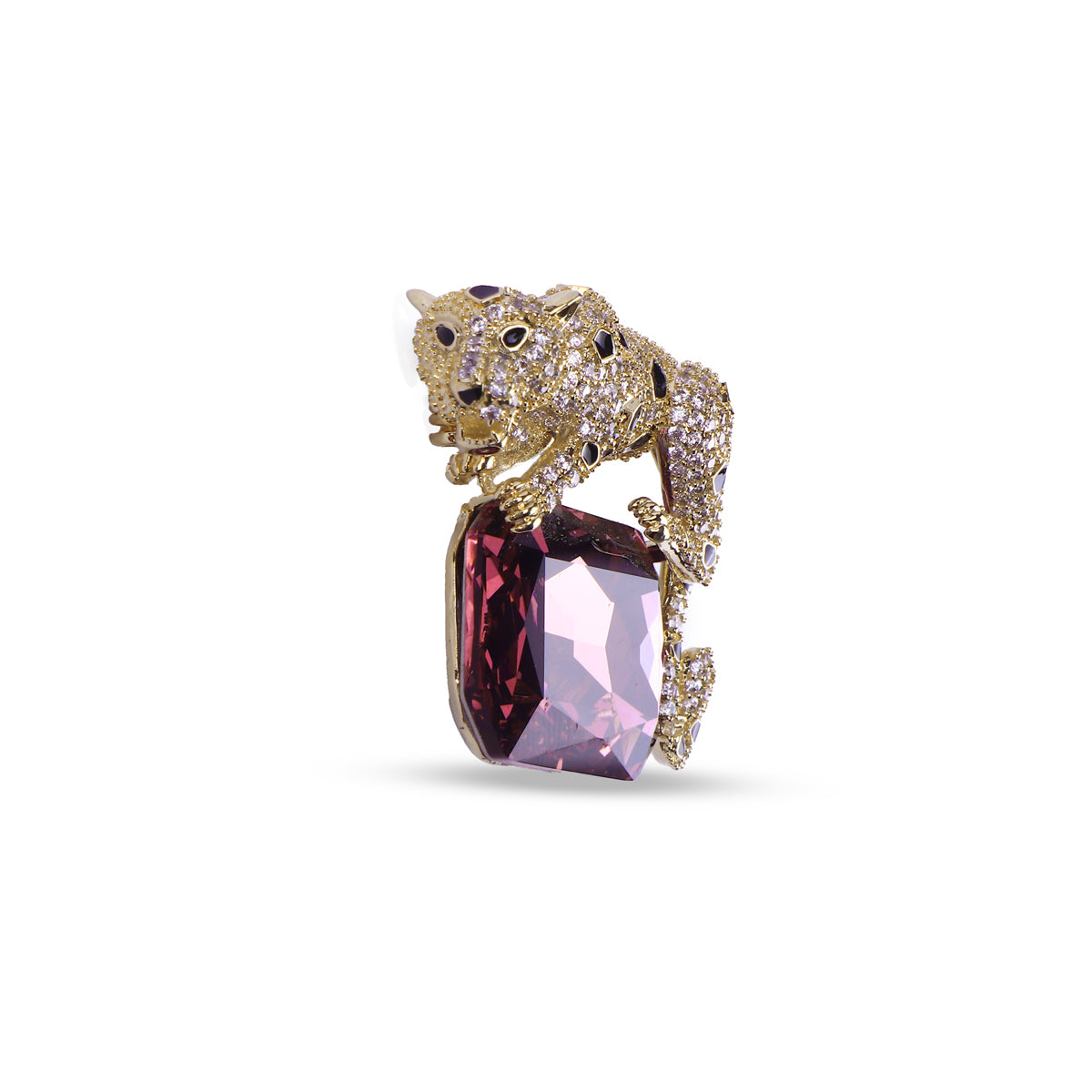 Panthère Rosée Brooch