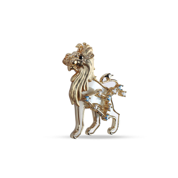 Roi Brooch - Mother of Pearl