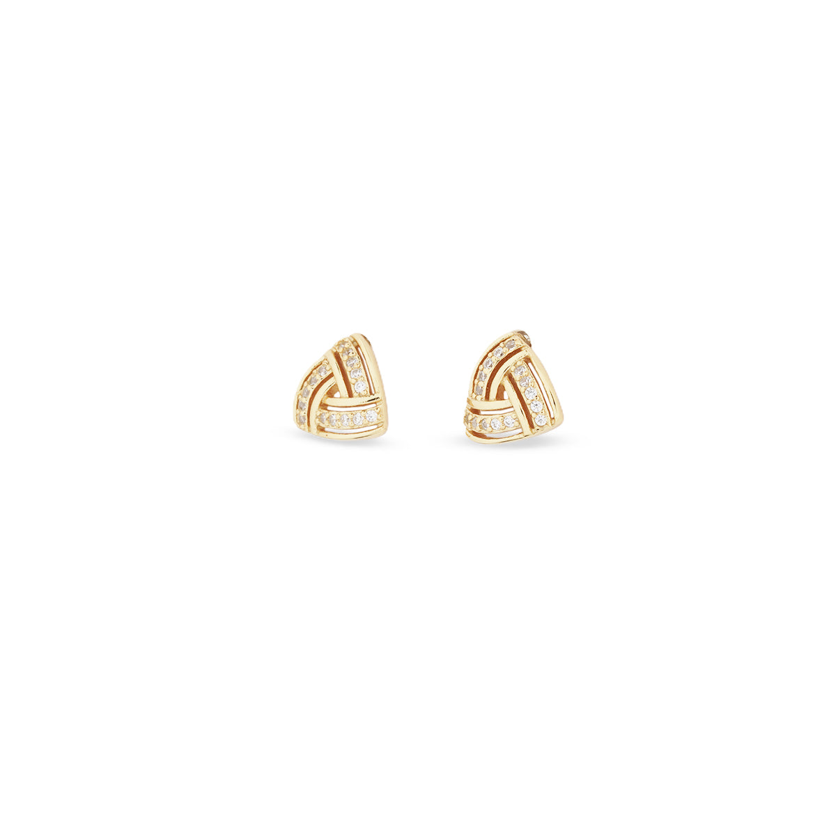 18K Gold Vermeil Aurelia Knot Studs