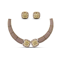 Diya Necklace Set (Sold as a set with Earrings)