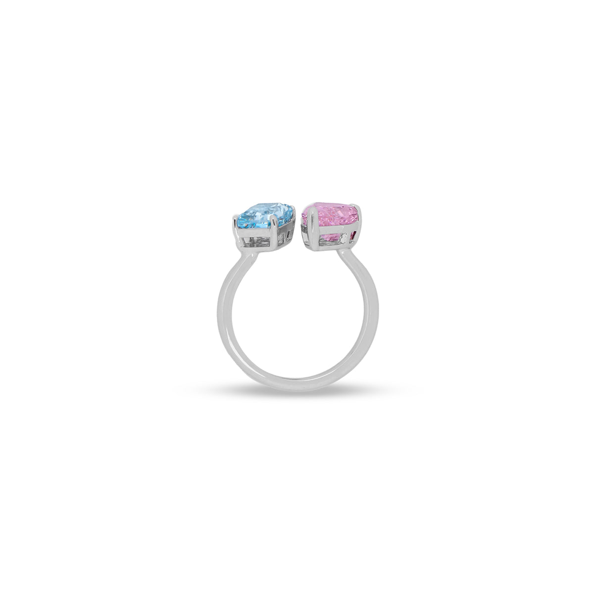 Verona Ring in Pink Topaz