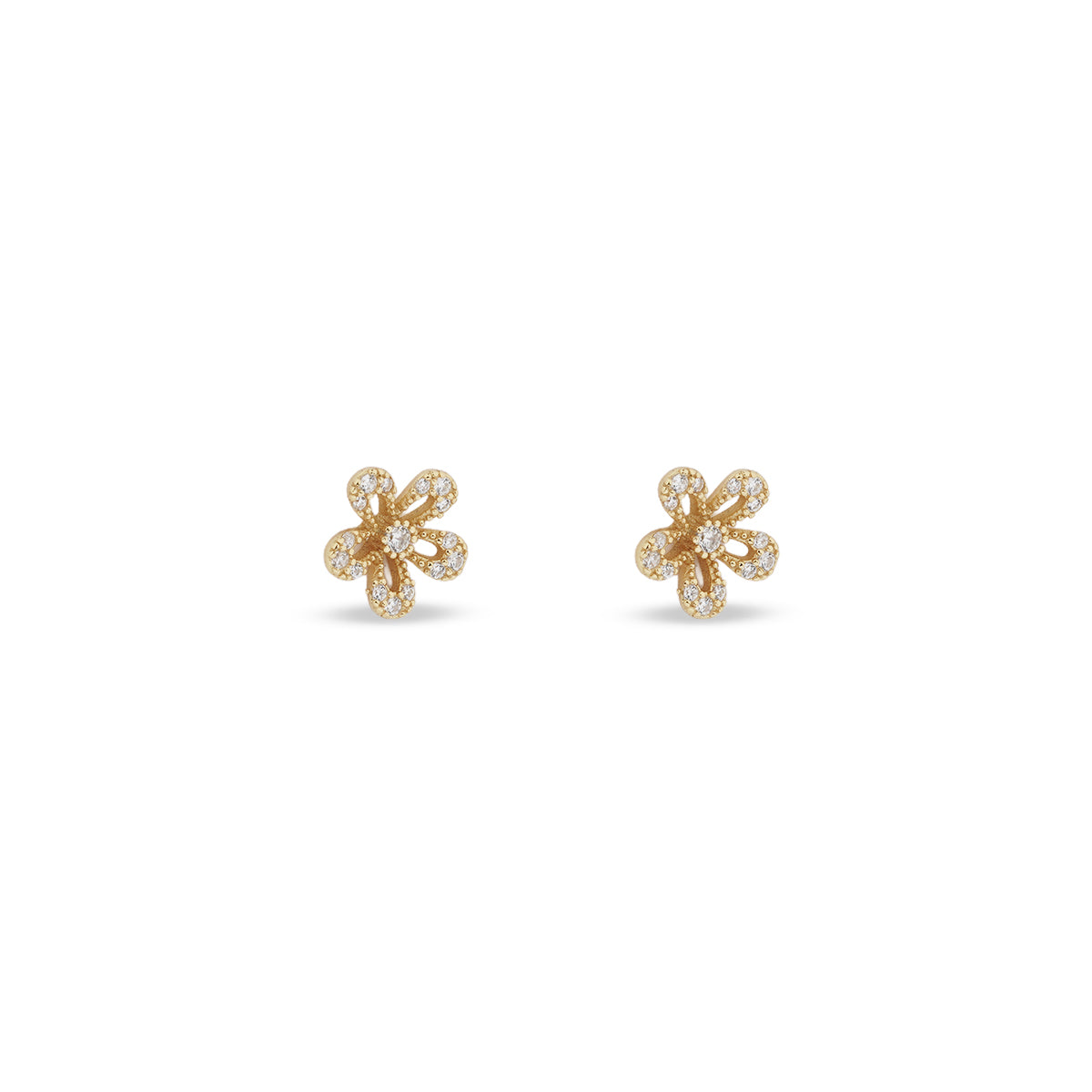 18K Gold Vermeil Elowen Bloom Studs