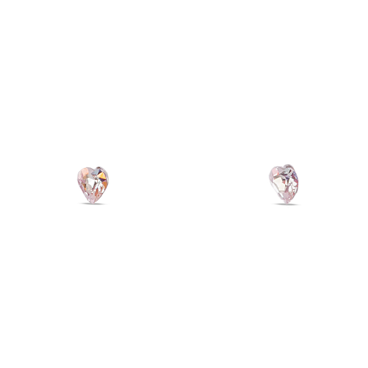 Calla Heart Earrings in Gold