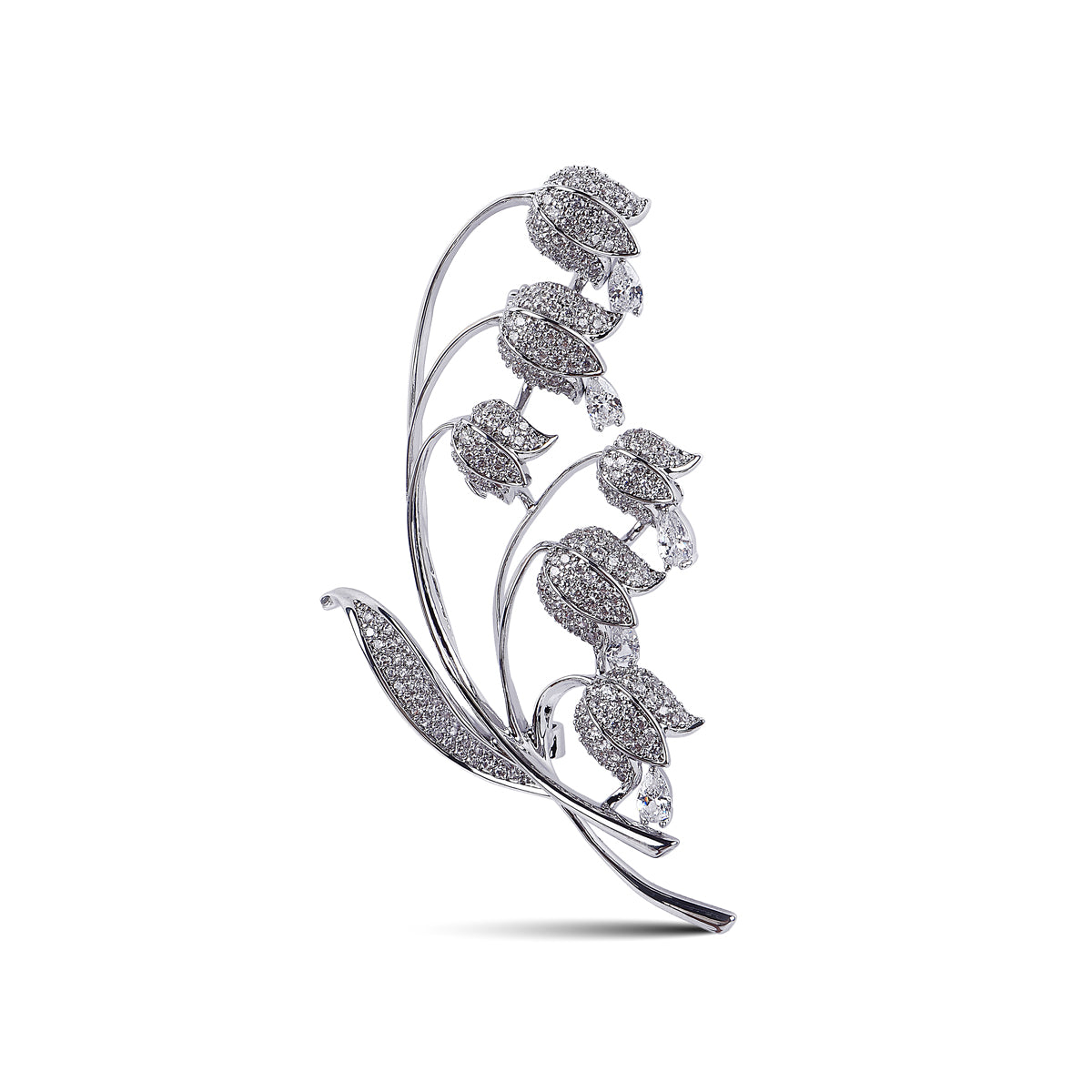 Leonor Flowers Brooch