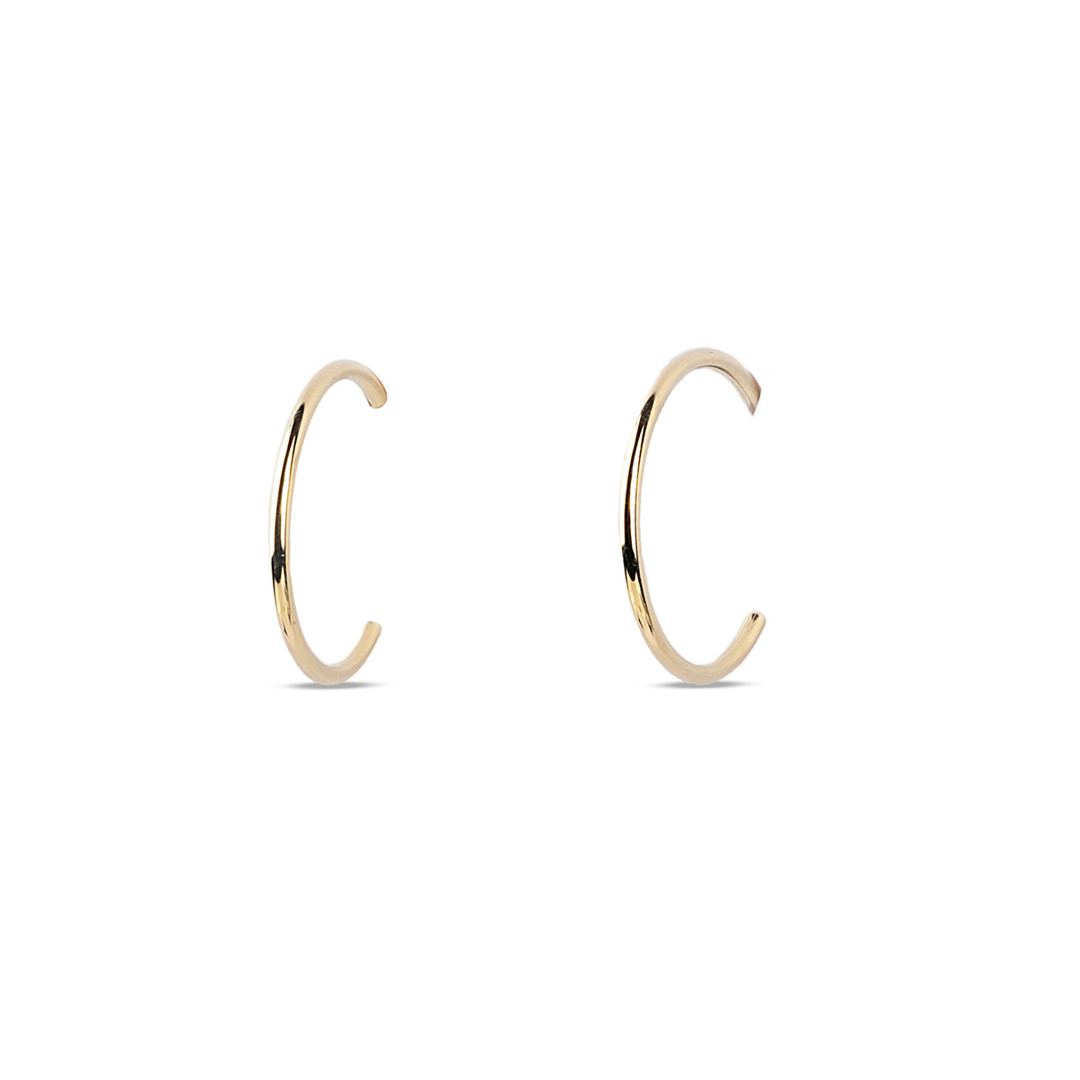 Talia 18K Gold Hoops