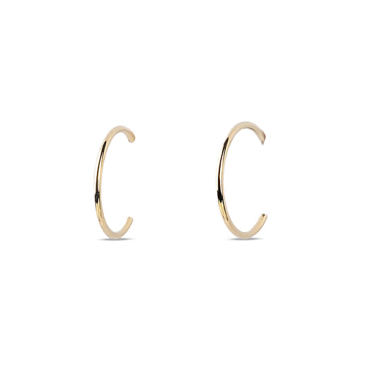 Talia 18K Gold Hoops