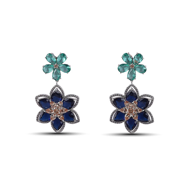 Astraya Earrings in Blue