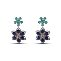 Astraya Earrings in Blue