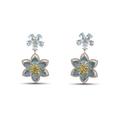 Astraya Earrings in Green