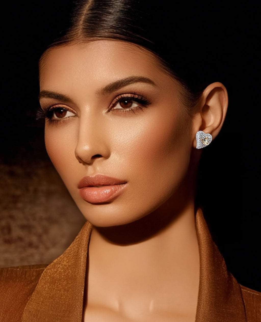 Élan Heart Earrings