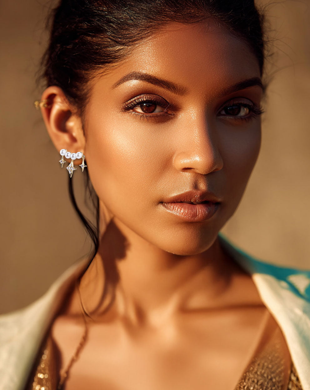 Crest Earrings