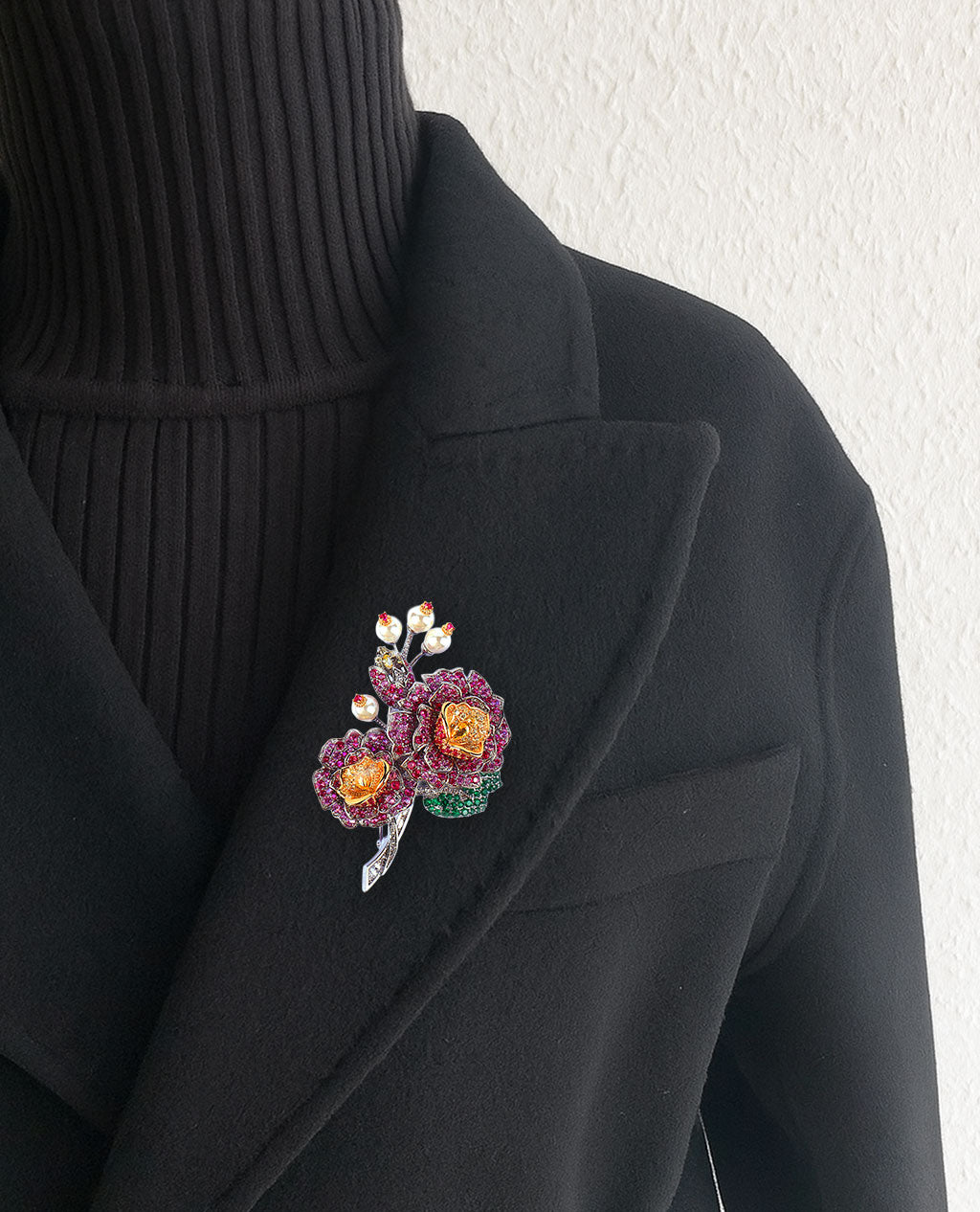 Gerbera Brooch