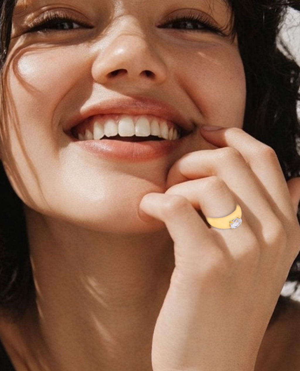 Coeur Ring in 18K Gold Plating