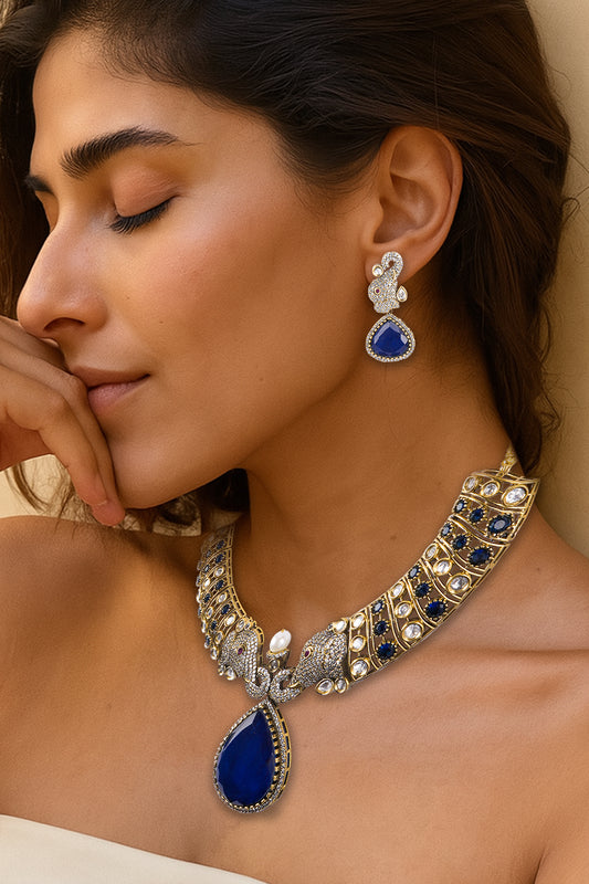 Safiye Necklace Set (Sold as a set with Earrings)