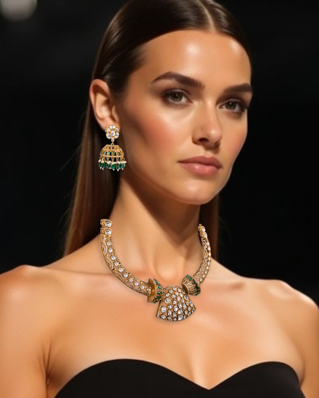 Vijaya Necklace (Sold as a set with Earrings)