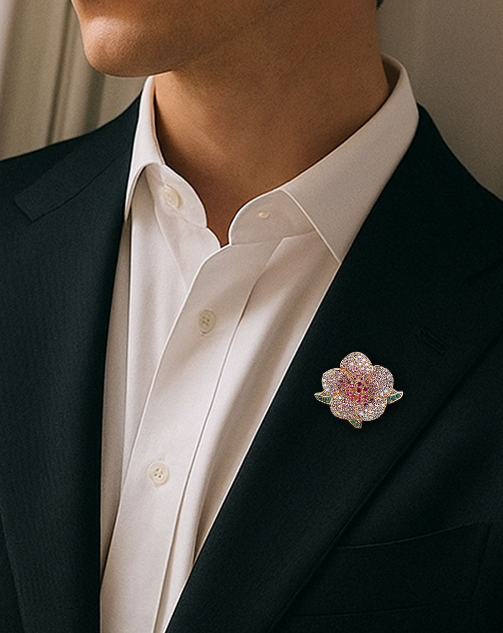 Rosée Brooch