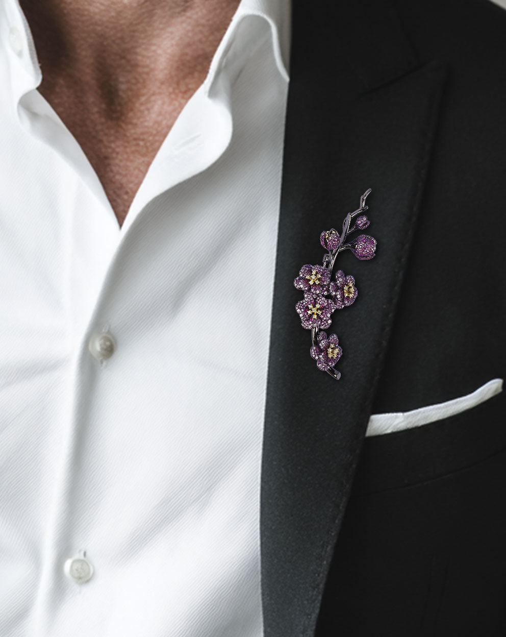 Jardin Branch Brooch