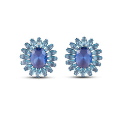 Solesta Earrings in Blue