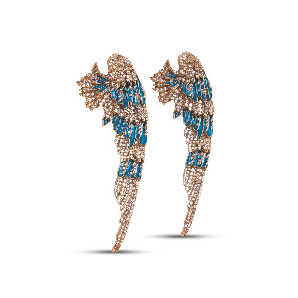 Wings of paradise brooch