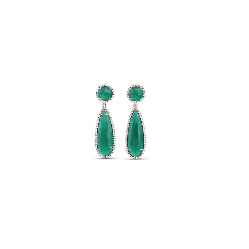 Émeraude Cascade Earrings