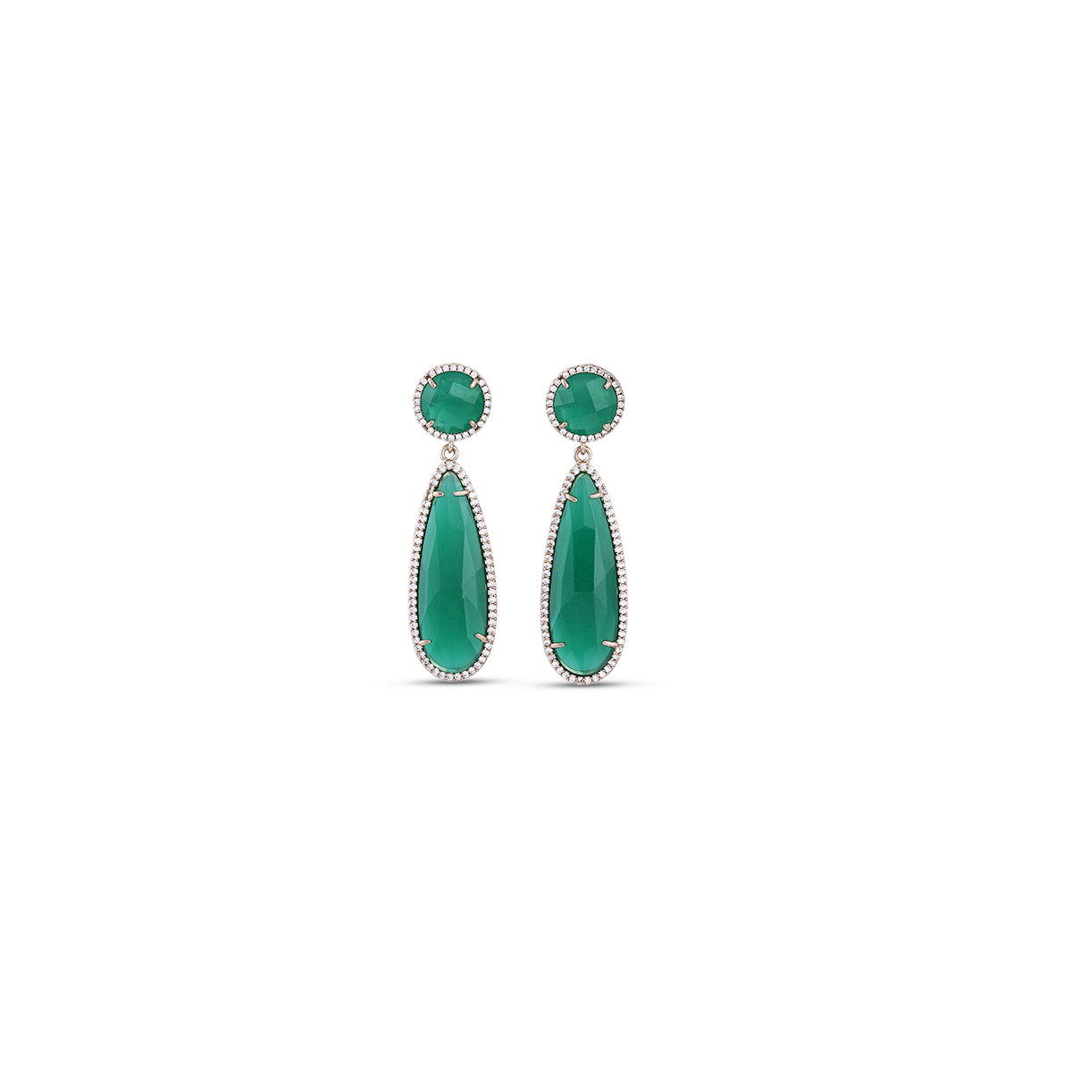 Émeraude Cascade Earrings