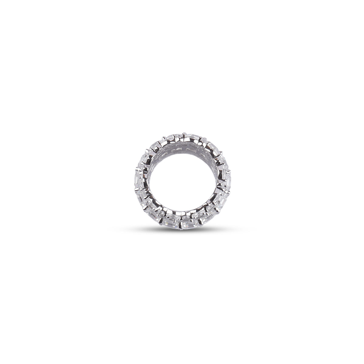 Malibu Ring in Eco Diamond 925