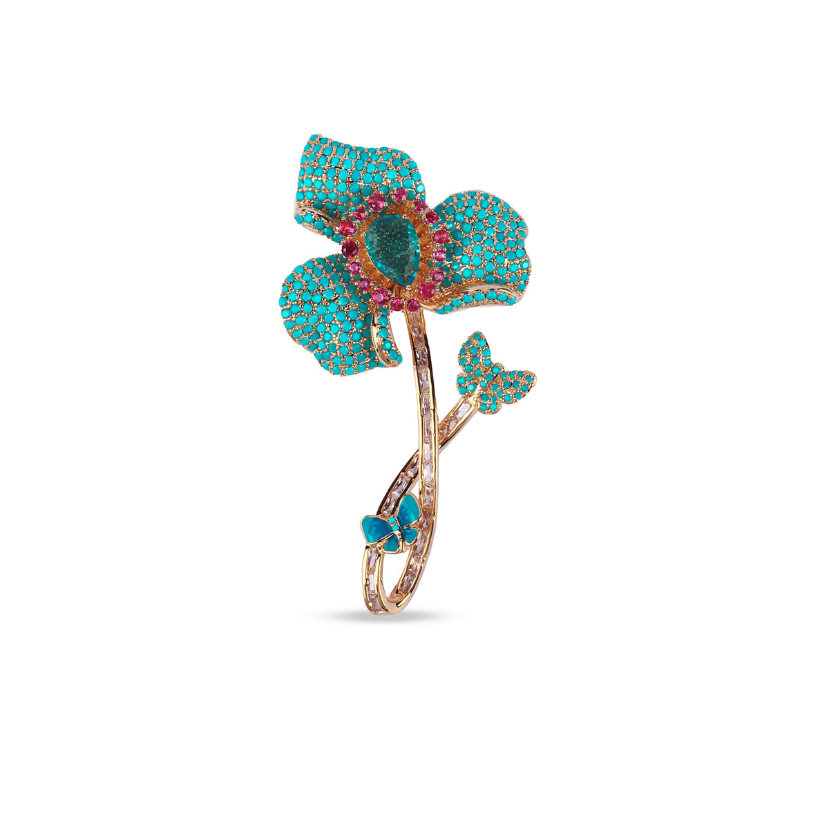 Azurée Brooch