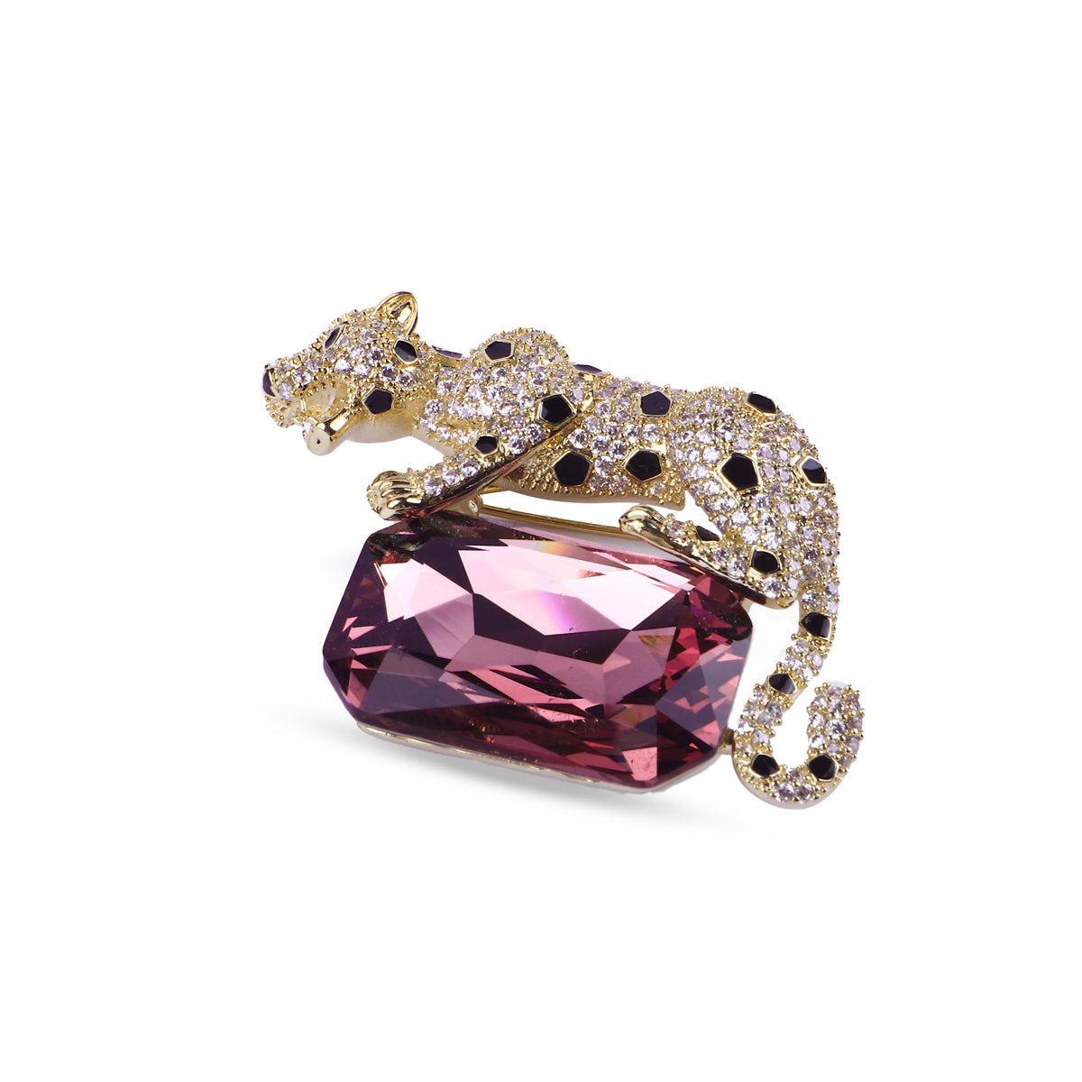 Panthère Rosée Brooch